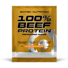 Scitec Nutrition 100% Beef Protein (30 g, caramel banana)