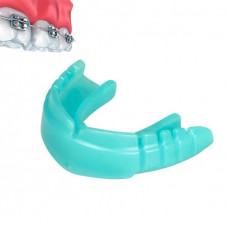 Капа OPRO Snap-Fit FOR BRACES Mint Green Flavoured + Strap (art.002318002)