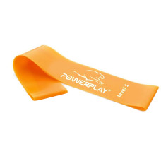 Резинка для фитнеса PowerPlay 4140 Level 1 Stretch Band оранжевая (1–5 кг)