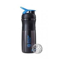 Спортивна пляшка-шейкер BlenderBottle SportMixer 28oz/820ml Black/Cyan (ORIGINAL)