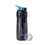 Спортивна пляшка-шейкер BlenderBottle SportMixer 28oz/820ml Black/Cyan (ORIGINAL)