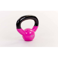 Гиря Чавунна Zelart 2 кг З Вініловим Покриттям