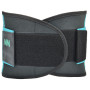 Пояс компресійний MadMax MFA-277 Slimming belt Black/turquoise M Пояс компресійний MadMax MFA-277 Slimming belt Black/turquoise M