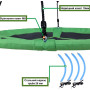 Качели гнездо 100 см WCG Свайби