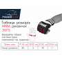 Перчатки для MMA PowerPlay 3075 Черные-белые M