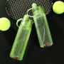Бутылка для воды CASNO 420 мл KXN-1151 Зеленая с соломинкой