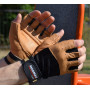 Рукавички для фітнесу MadMax MFG-248 Clasic Brown XXL