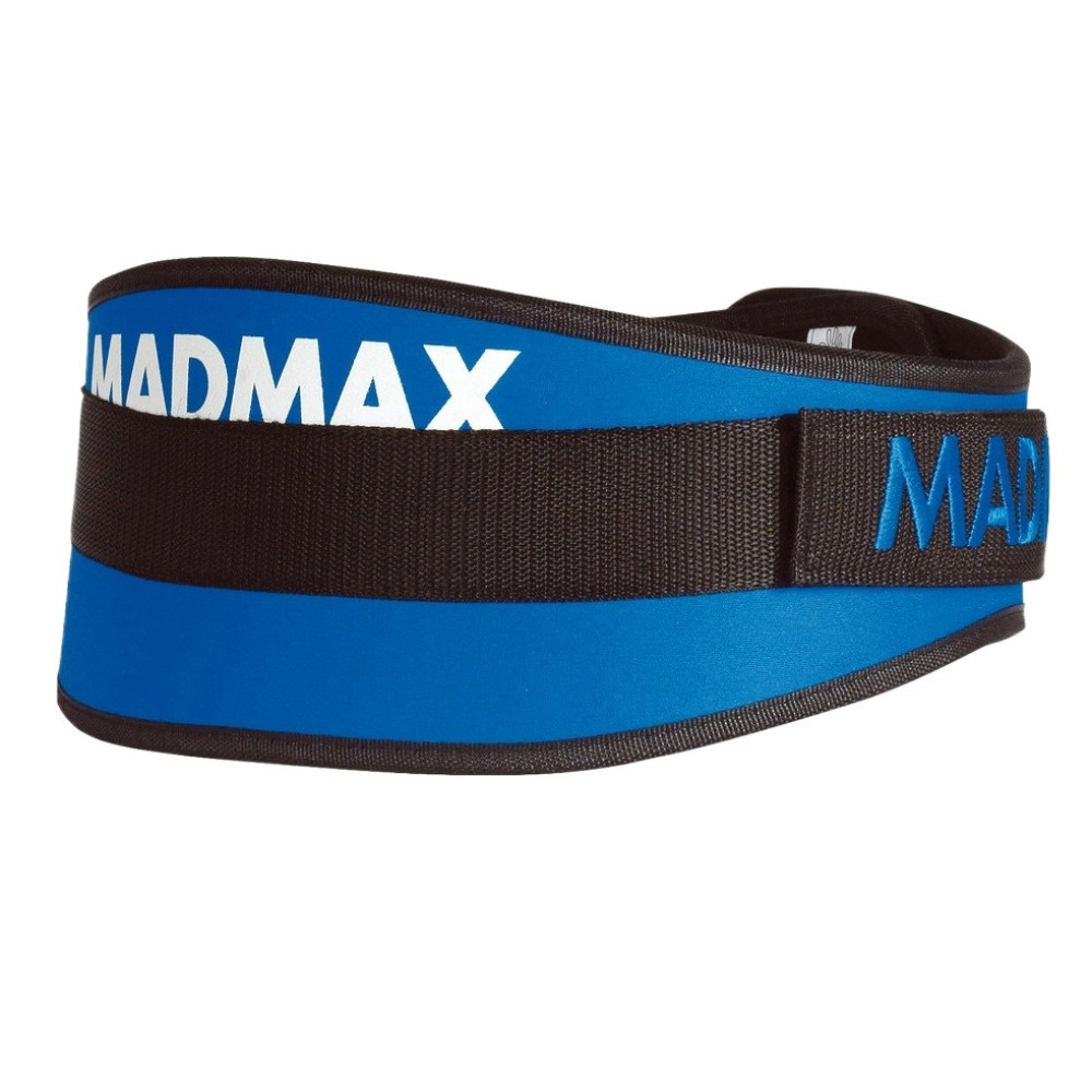 Пояс для важкої атлетики MadMax MFB-421 Simply the Best неопреновий Blue L Пояс для важкої атлетики MadMax MFB-421 Simply the Best неопреновий Blue L