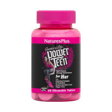 Power Teen for Her multivitamin (60 chew tabs, wild berry)