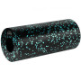 Масажний ролик (роллер) гладкий PowerPlay PP-4348 2 in 1 EPP Foam Roller Чорно/Блакитний (33x14см.)