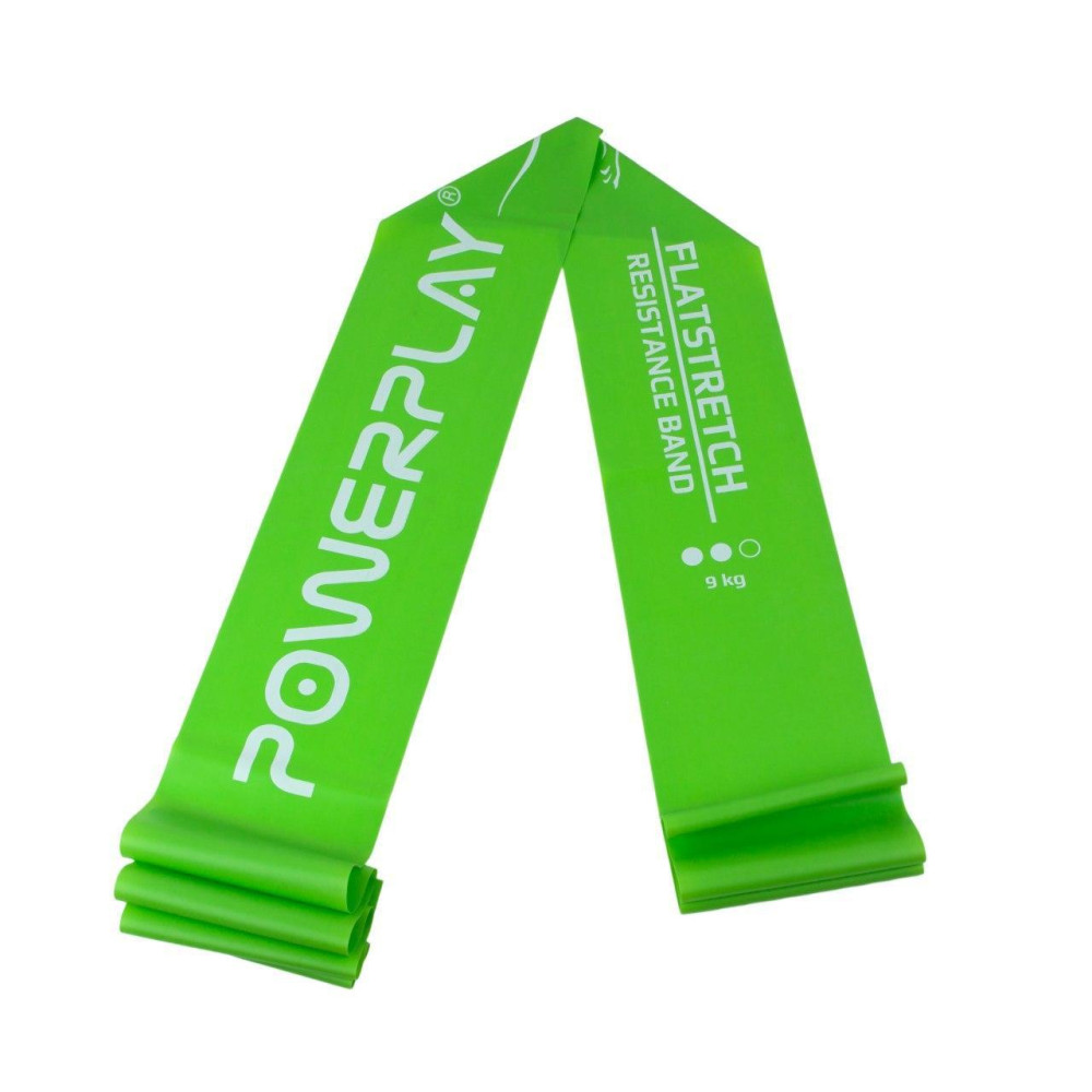 Стрічка-еспандер PowerPlay 4112 MediBand Medium зелена (9 кг) Стрічка-еспандер PowerPlay 4112 MediBand Medium зелена (9 кг)
