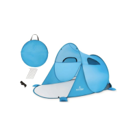 Самораскладная палатка-тент Outtec с окошком XXL голубой