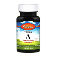 Vitamin A 7,500 mcg (100 softgels)