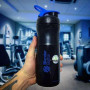 Спортивна пляшка-шейкер BlenderBottle SportMixer 28oz/820ml Black/Cyan (ORIGINAL)