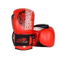 Боксерские Перчатки PowerPlay 3006 Красные 14 Унций