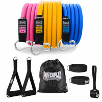 Набір трубчастих еспандерів PowerPlay PP-4101 Expander Tube Set 3шт. (до 18,2 кг.)