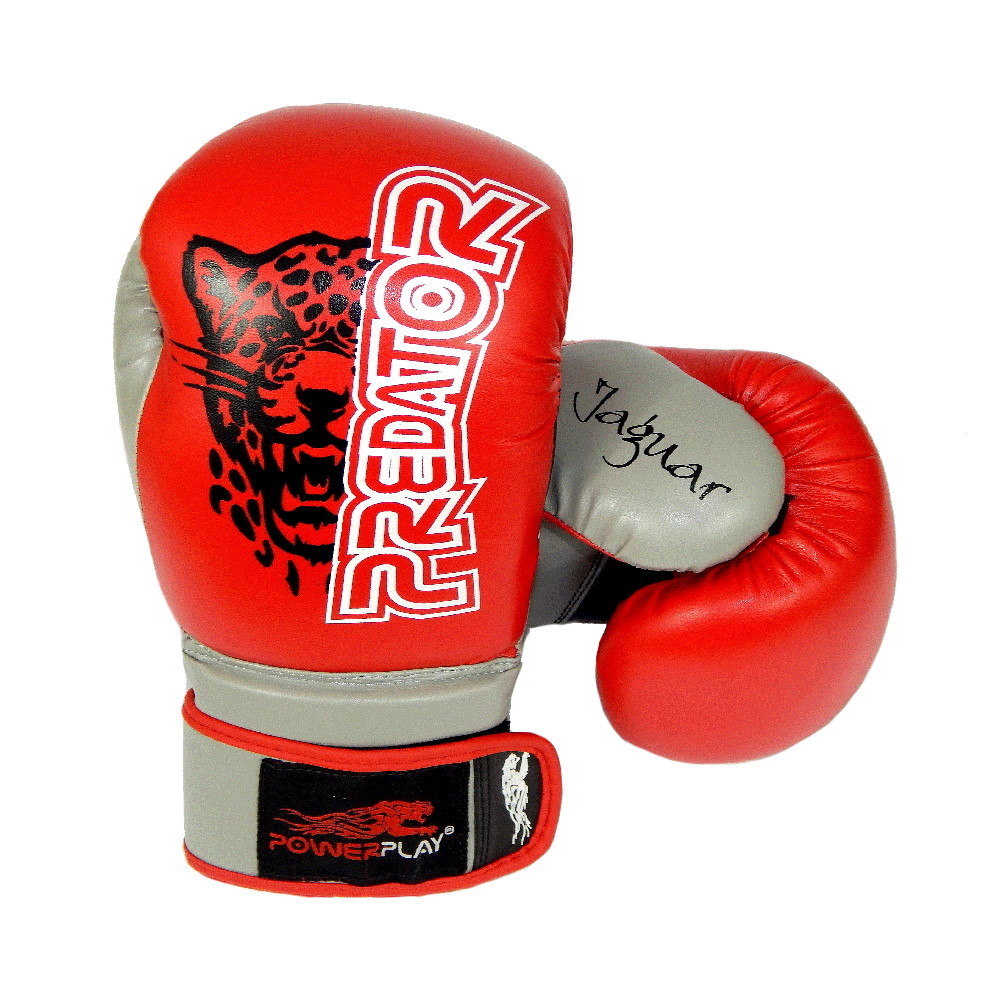 Боксерские Перчатки PowerPlay 3008 Красные 14 Унций