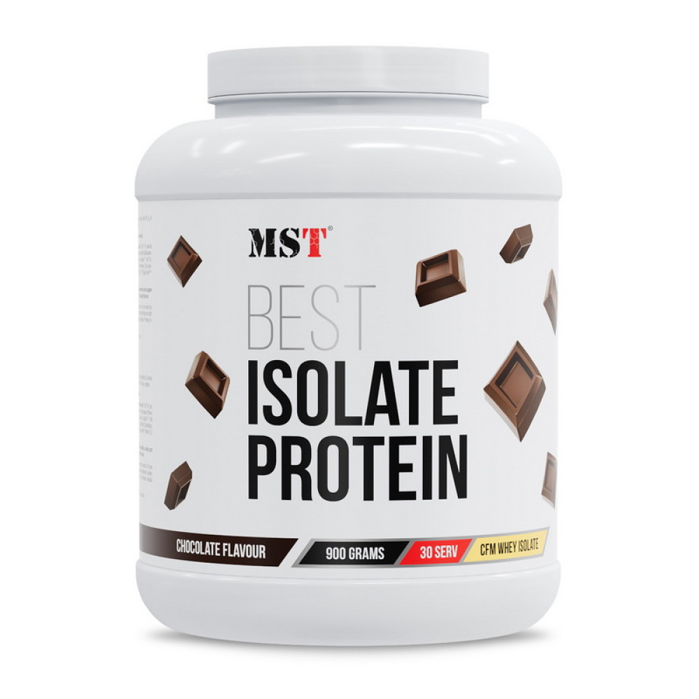 MST Best Isolate Protein (900 g, double chocolate) MST Best Isolate Protein (900 g, double chocolate)