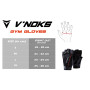 Рукавички для фітнесу VNK PRO XL
