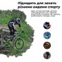 Велорукавички PowerPlay 5010 A Біло-жовті M