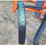 Пояс для важкої атлетики MadMax MFB-302 Quick Release Belt шкіряний Black/Green XL Пояс для важкої атлетики MadMax MFB-302 Quick Release Belt шкіряний Black/Green XL
