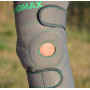 Наколінник MadMax MFA-295 Zahoprene Universal Knee Support Dark Grey/Green (1шт.)