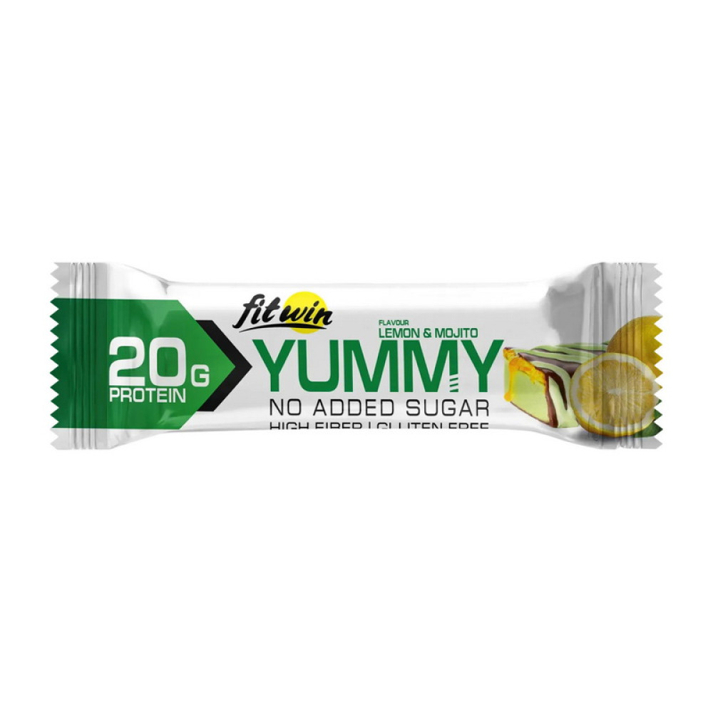 FitWin Yummy Bar No Sugar Added (55 g, lemon & mojito) FitWin Yummy Bar No Sugar Added (55 g, lemon & mojito)