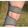 Наколінник MadMax MFA-295 Zahoprene Universal Knee Support Dark Grey/Green (1шт.)