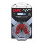 Капа OPRO Junior Silver UFC Hologram Black / Red