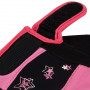 Перчатки для фитнеса PowerPlay 3492 женские Черно-Розовые XS