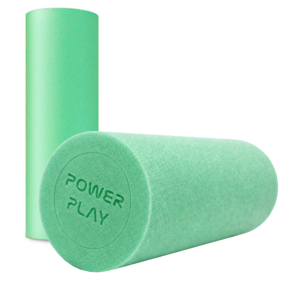 Масажний ролик (роллер) гладкий PowerPlay 4021 Fitness Roller Зелений (30x15см.) Масажний ролик (роллер) гладкий PowerPlay 4021 Fitness Roller Зелений (30x15см.)