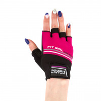 Рукавички для фітнесу та важкої атлетики Power System Fit Girl Evo PS-2920 Pink XS
