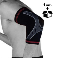 Налокотник спортивний OPROtec Elbow Sleeve TEC5748-XL Чорний XL