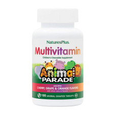 Animal Parade Multivitamin (180 animal-shaped tabs, natural grape)