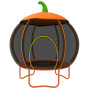 Детский батут с защитной сеткой WCG Pumpkin