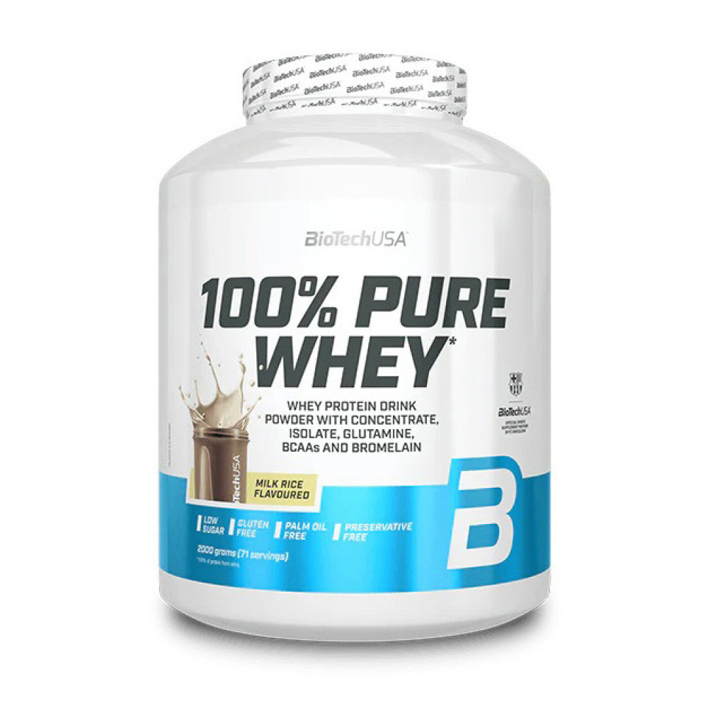 BioTech 100% Pure Whey (2 kg, milk rice) BioTech 100% Pure Whey (2 kg, milk rice)