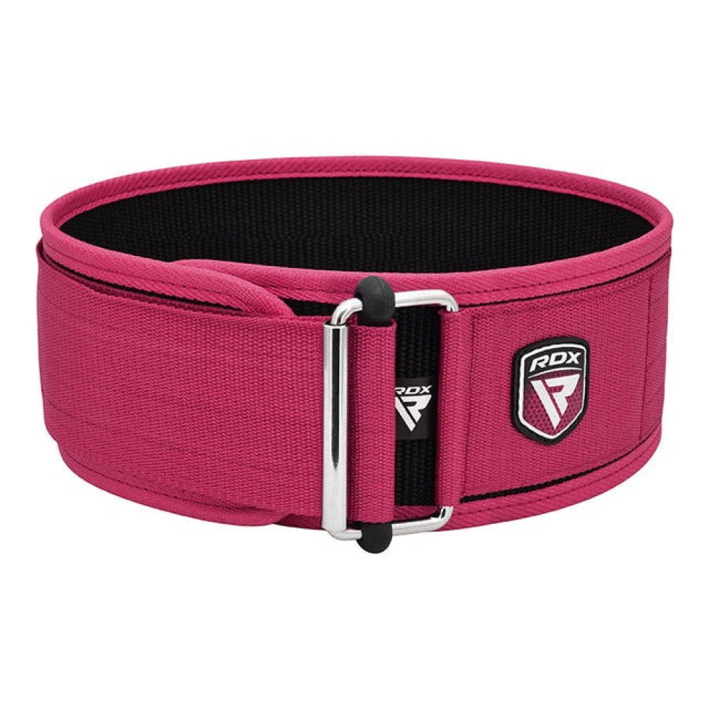 Пояс для важкої атлетики RDX RX1 Weight Lifting Belt PINK-XS Пояс для важкої атлетики RDX RX1 Weight Lifting Belt PINK-XS