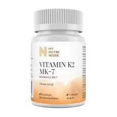 Vitamin K2 MK-7 100 mcg (60 caps)