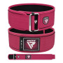 Пояс для важкої атлетики RDX RX1 Weight Lifting Belt PINK-XS Пояс для важкої атлетики RDX RX1 Weight Lifting Belt PINK-XS
