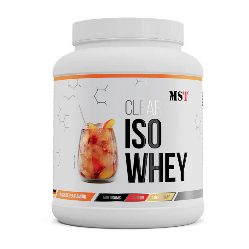 MST Clear Iso Whey (500 g, peach ice tea) MST Clear Iso Whey (500 g, peach ice tea)