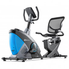 Горизонтальный велотренажер Hop-Sport HS-070L Helix iConsole blue