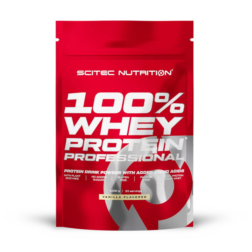 Scitec Nutrition 100% Whey Protein Professional (1 kg, strawberry) Scitec Nutrition 100% Whey Protein Professional (1 kg, strawberry)