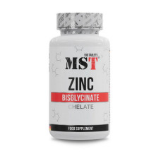 Zinc Bisglycinate Chelate 25 mg (180 tabs)