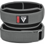 Пояс для важкої атлетики RDX RX5 Double Belt неопреновий Grey S