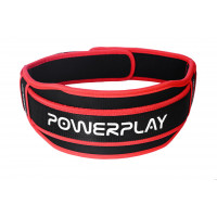 Пояс для тяжелой атлетики PowerPlay 5545 Черно-Красный (Неопрен) XL
