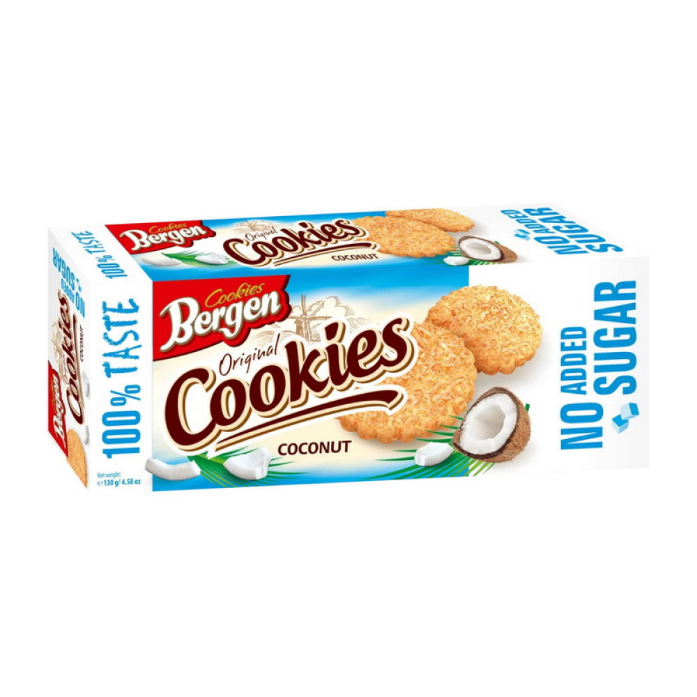 Bergen Original Cookies (130 g, coconut) Bergen Original Cookies (130 g, coconut)