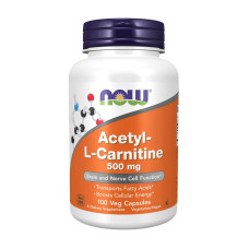 Acetyl-L-Carnitine 500 mg (100 veg caps)