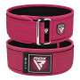 Пояс для важкої атлетики RDX RX1 Weight Lifting Belt PINK-XS Пояс для важкої атлетики RDX RX1 Weight Lifting Belt PINK-XS