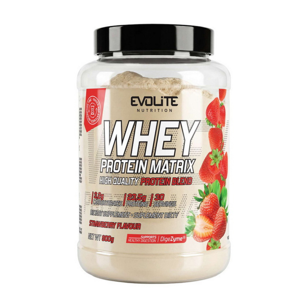 Whey Protein Matrix (900 g, strawberry) Whey Protein Matrix (900 g, strawberry)