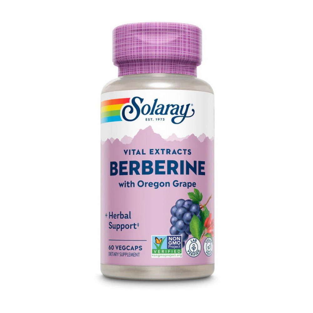 Solaray Berberine root extract (60 veg caps) Solaray Berberine root extract (60 veg caps)